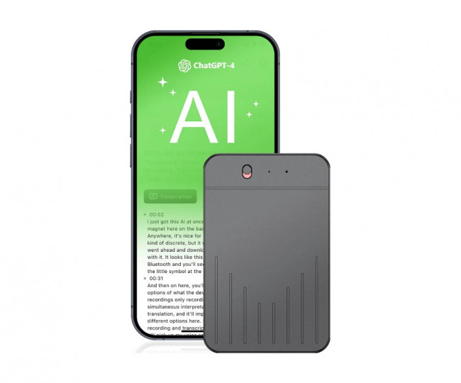 AI-диктофон для встреч UMEVO SL Note With Screen - AI Voice Recorder by ChatGPT